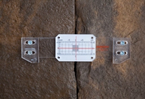 Fessurimetro Per Muri - Confezione Da 10 Pezzi Per Misurare Crepe E Movimenti - Foto 2